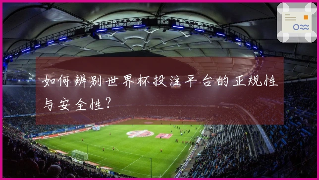 如何辨别世界杯投注平台的正规性与安全性？