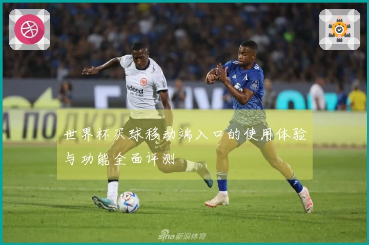 世界杯买球移动端入口的使用体验与功能全面评测