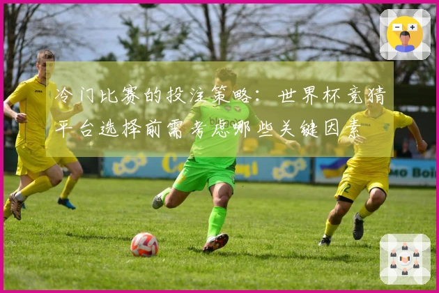 冷门比赛的投注策略：世界杯竞猜平台选择前需考虑哪些关键因素